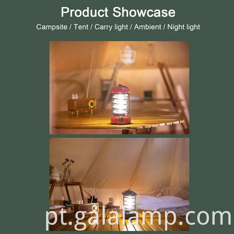 Luzes de acampamento portáteis finais para aventuras e segurança ao ar livre